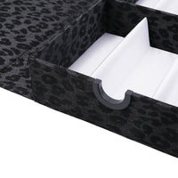 #GTR-34LP-G Leopard Print Eyewear Organizer Tray