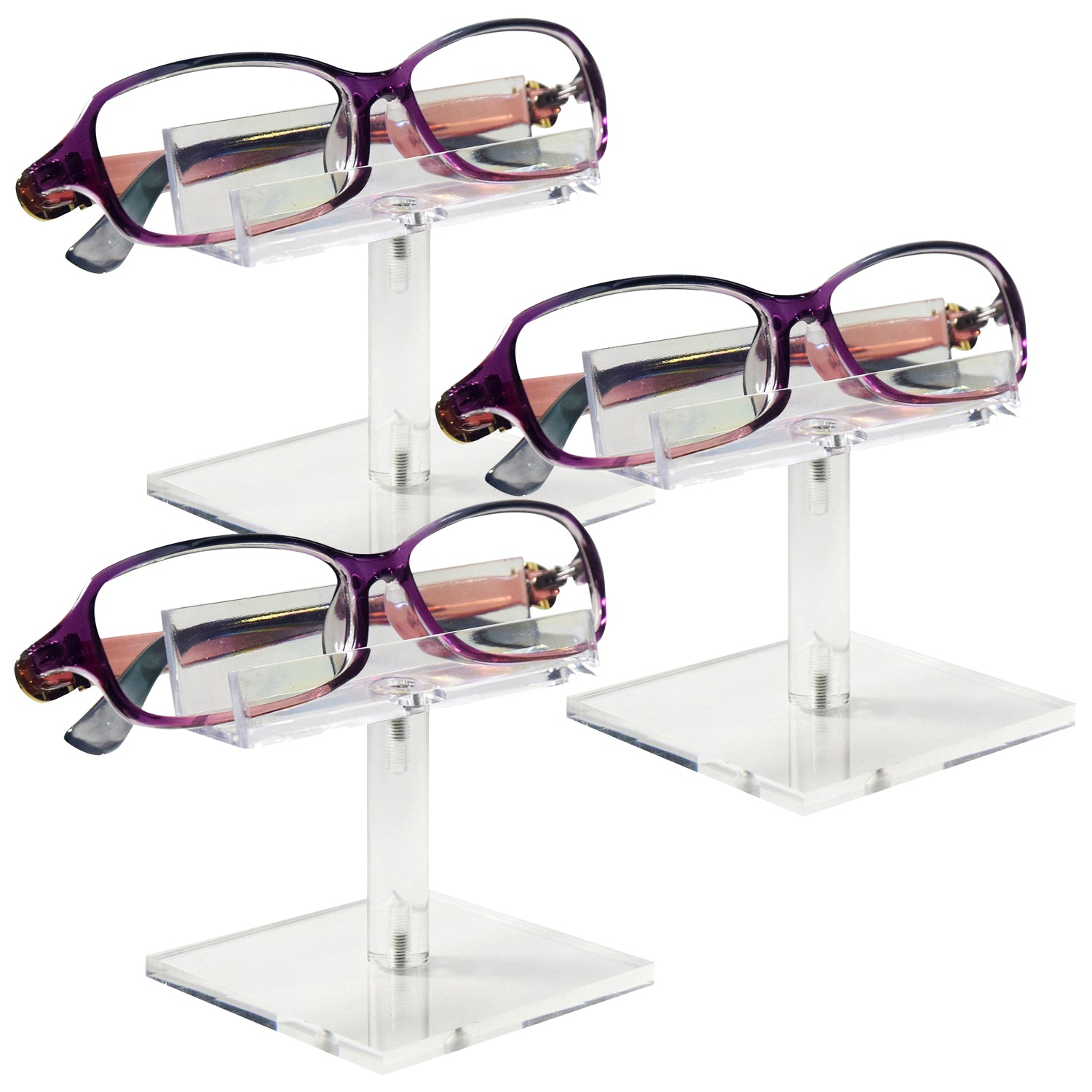 Acrylic Single Eyeglass Frame Stand