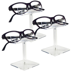 #AC-005X3 Acrylic Single Eyeglass Frame Stand.3pcs/set