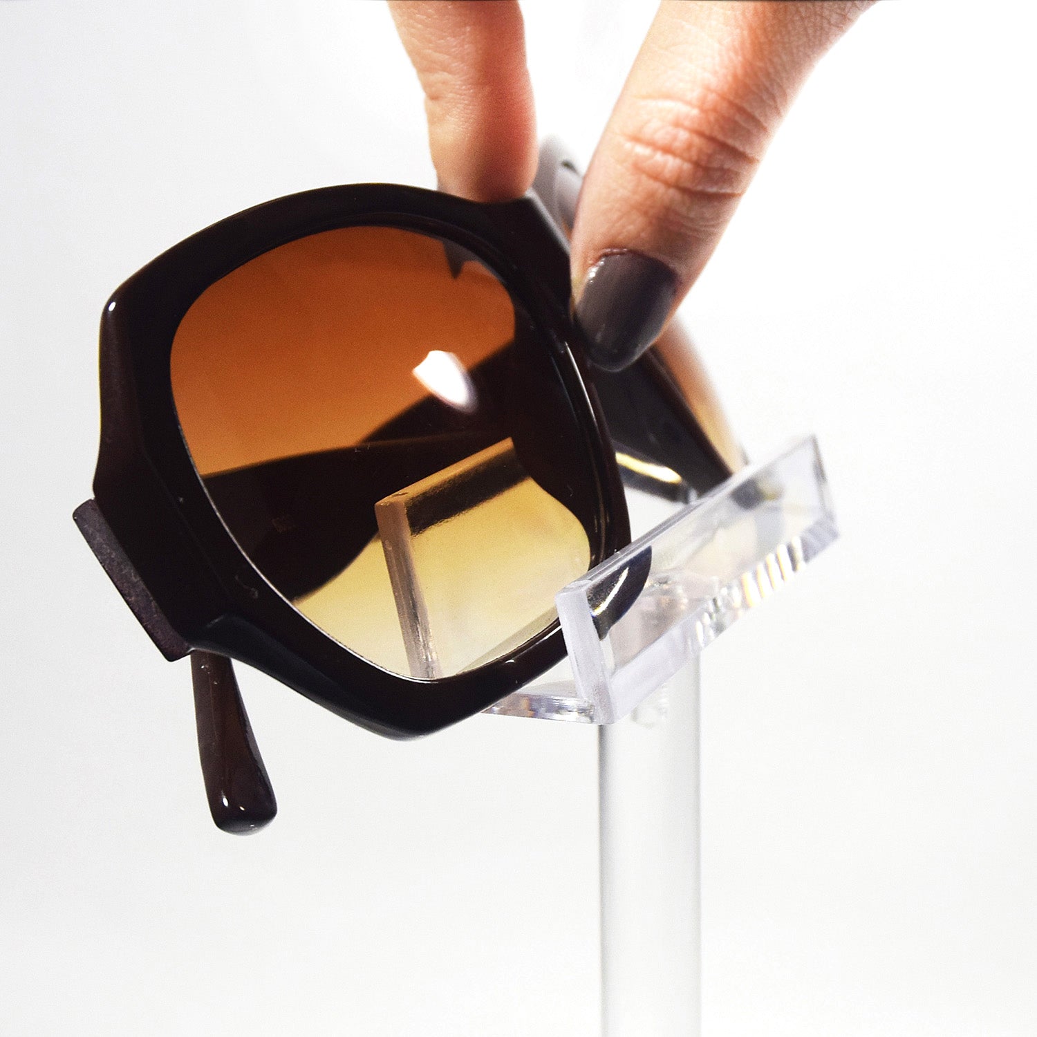 #AC-004X3 Acrylic Single Eyeglass Frame Stand.3pcs/set