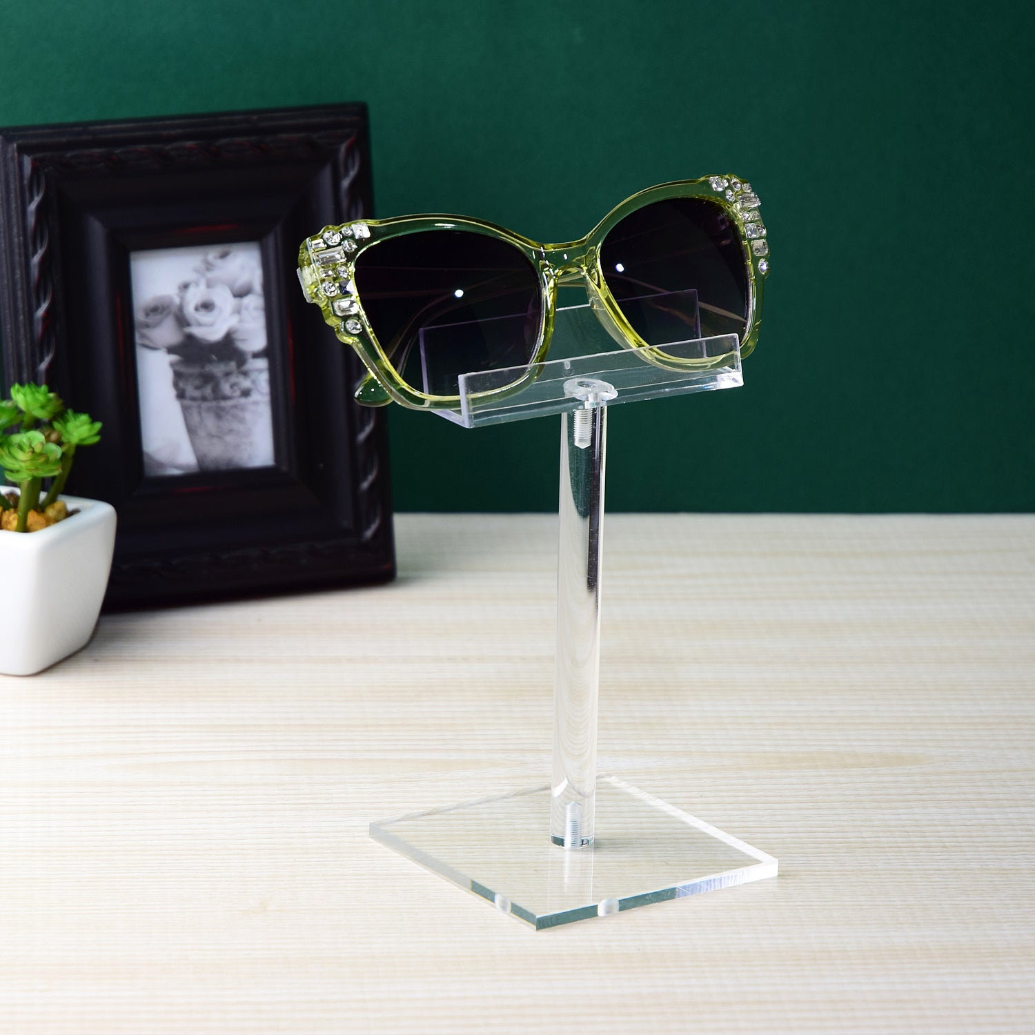 #AC-006X3 Acrylic Single Eyeglass Frame Stand.3pcs/set