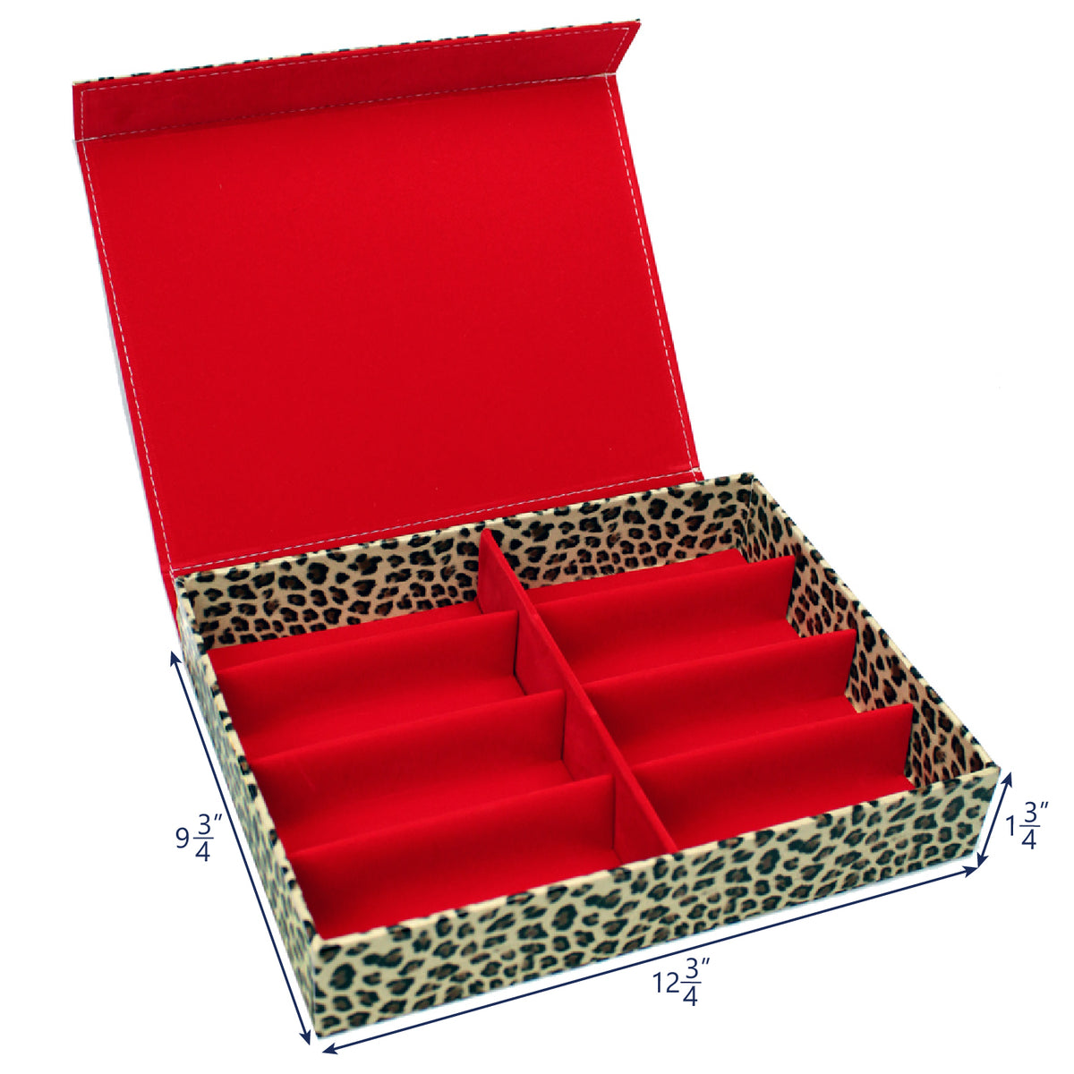Eyeglasses Tray | 8 Frames, Leopard Pattern | APEX International