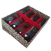 Eyeglasses Tray | 8 Frames, Leopard Pattern | APEX International