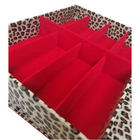 Eyeglasses Tray | 8 Frames, Leopard Pattern | APEX International
