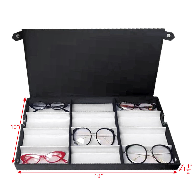 #TR-34BF Eyewear Storage And Display Case, Fabric Covered