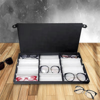 #TR-34BF Eyewear Storage And Display Case, Fabric Covered