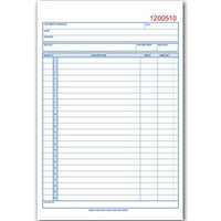 Sales Order Book | 50 Sets, 5 1/2"W x 8 3/8"H | APEX International