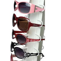 #AC-6832 Rotating Eyewear Display Stand W/Two Mirrors, 32 Frames, 17"Dia., 23"H | APEX International